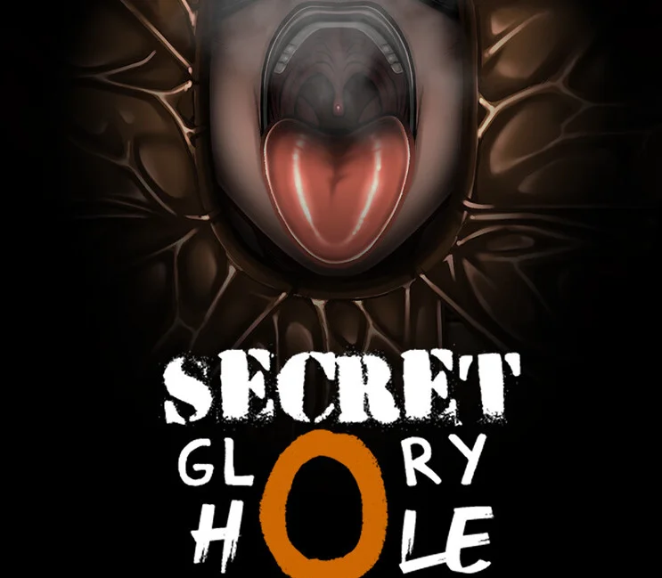 Secret Glory Hole cover of an adult spooky visual novel