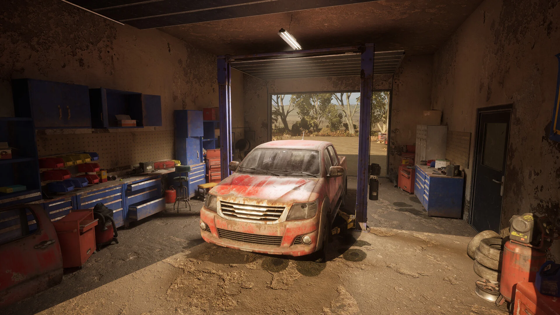 Car Dealer Simulator haggling over a tired used car