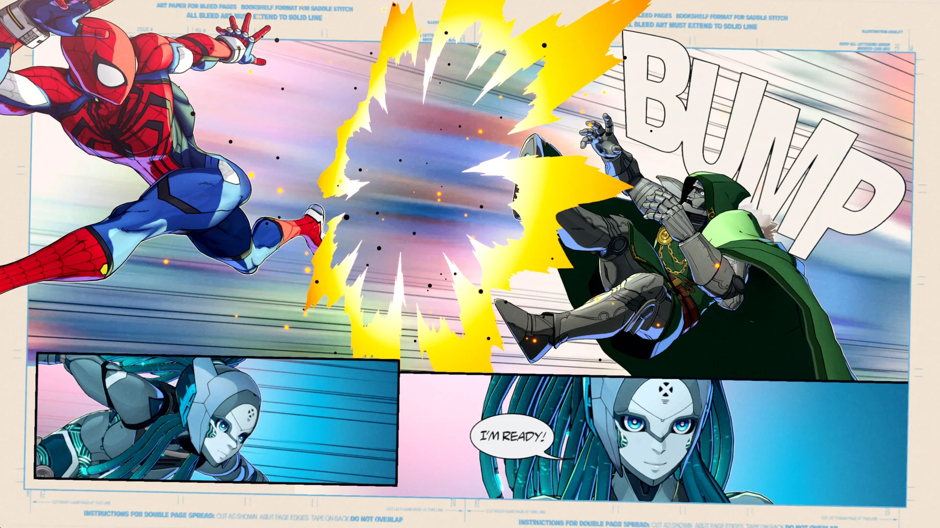 MARVEL Tokon online lobby 64 Steam LATAM