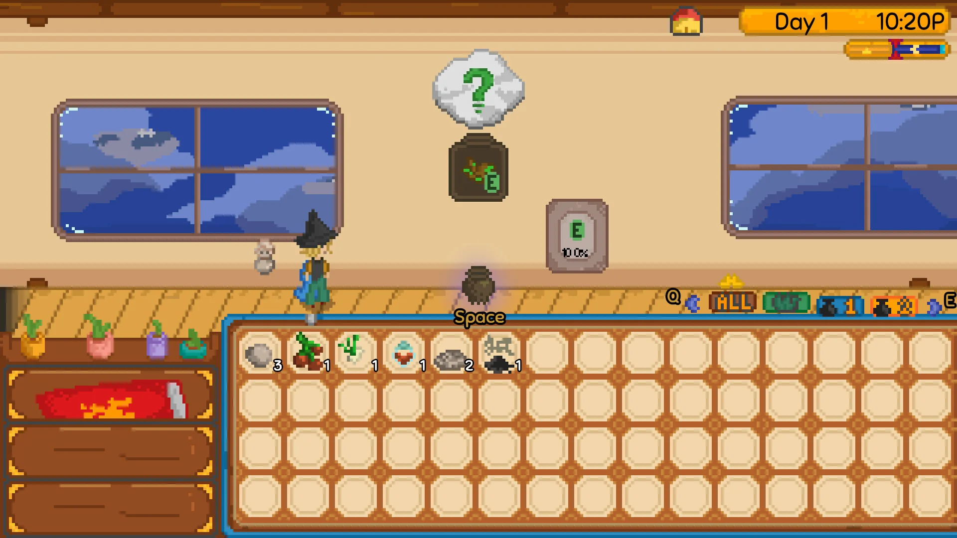 Cauldron Craft ByePidgeon 200-item discovery screen
