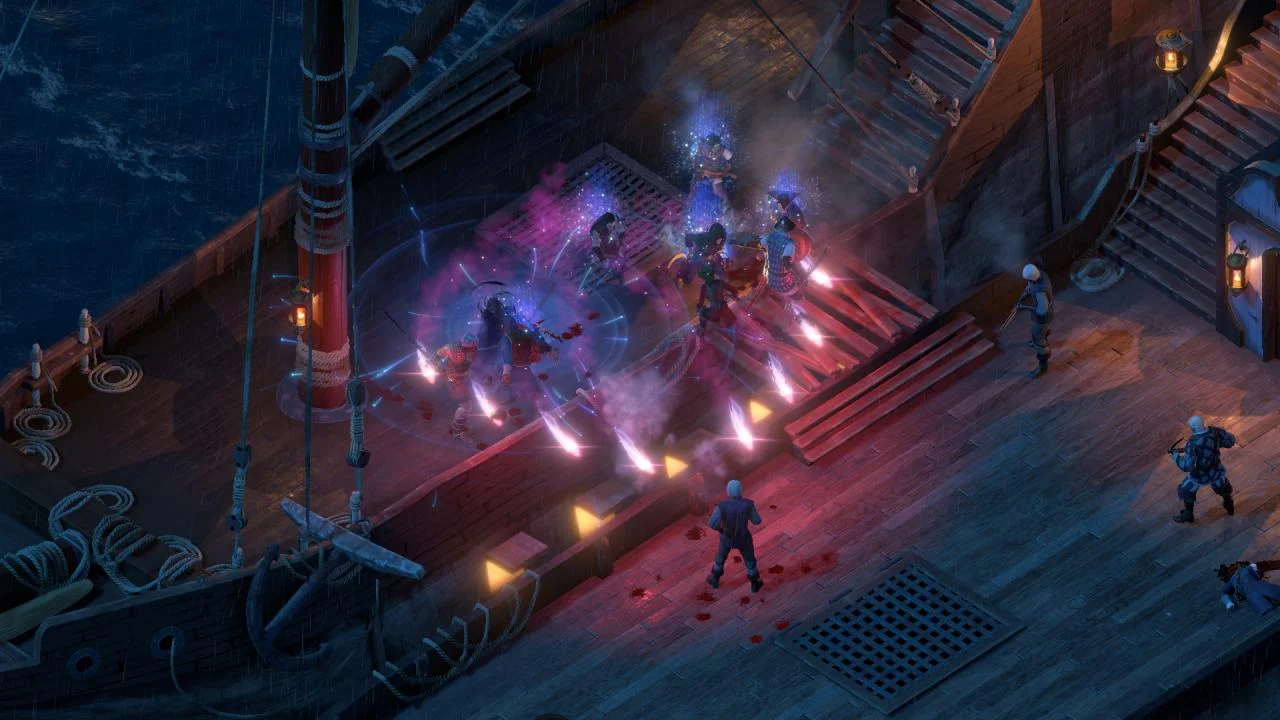 Deadfire Forgotten Sanctum dungeon hall