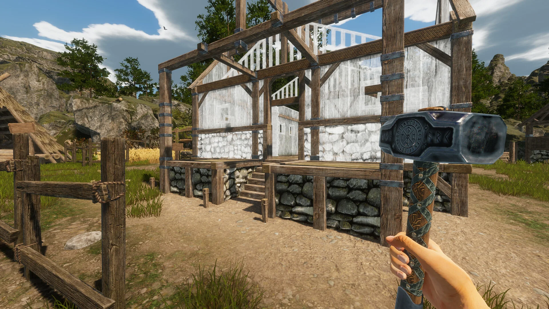 Viking Frontiers Xbox gather build hunt