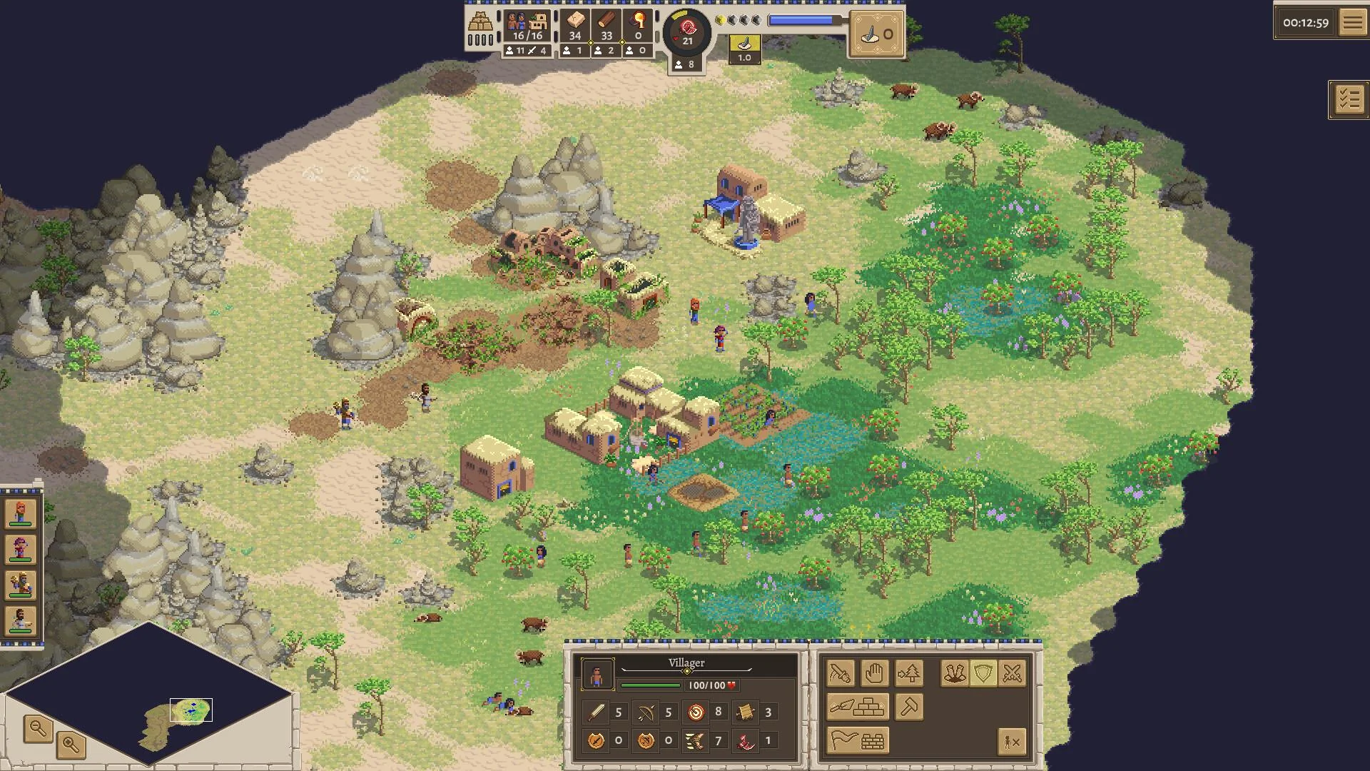TFC2 online PvP and co-op cross-platform RTS battle scene