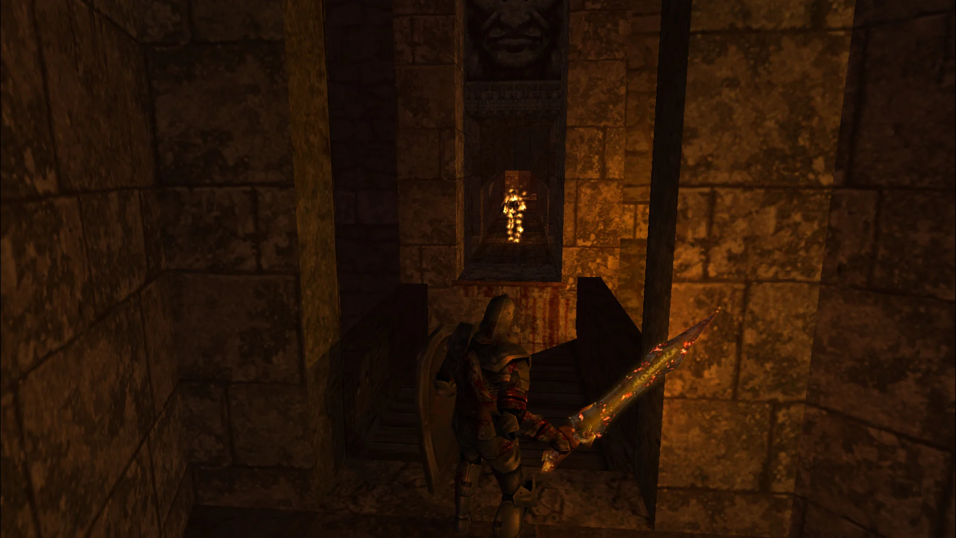 Blade of Darkness dark corridor