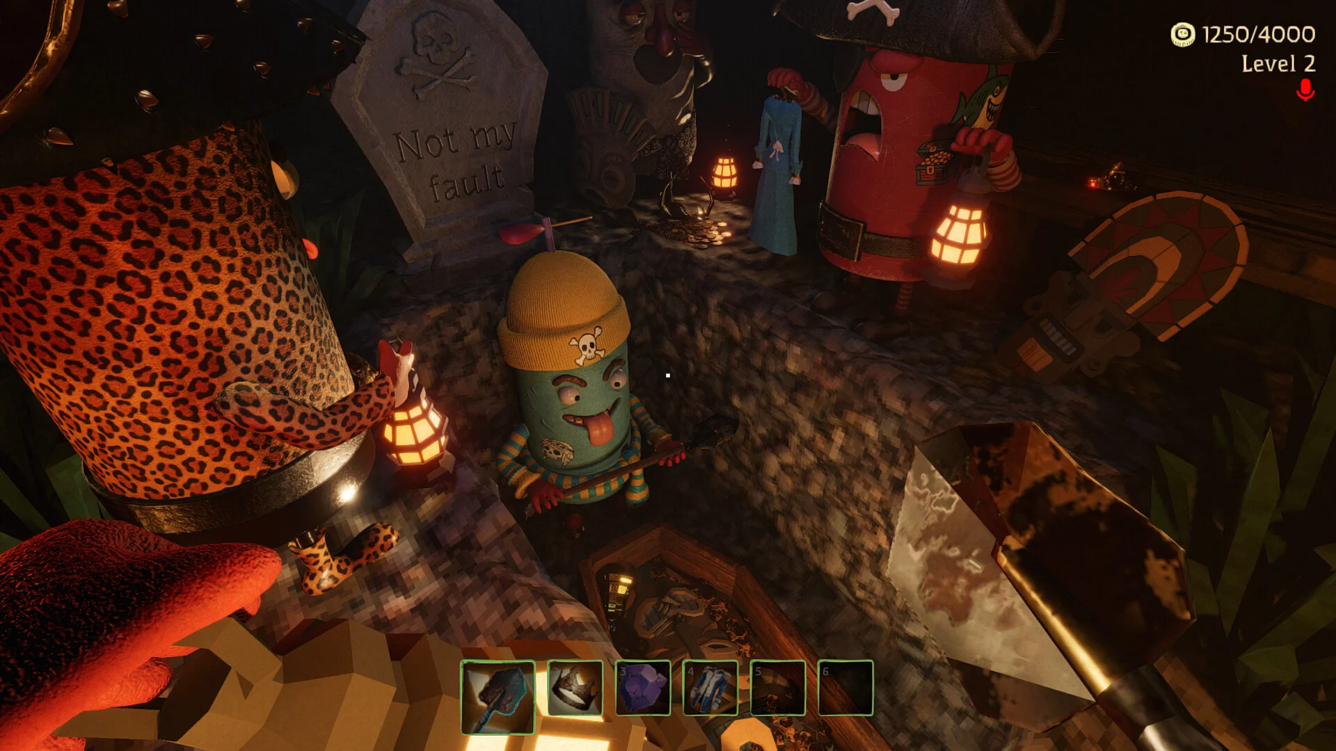 Dig Dig Die one to six online co-op horror dig