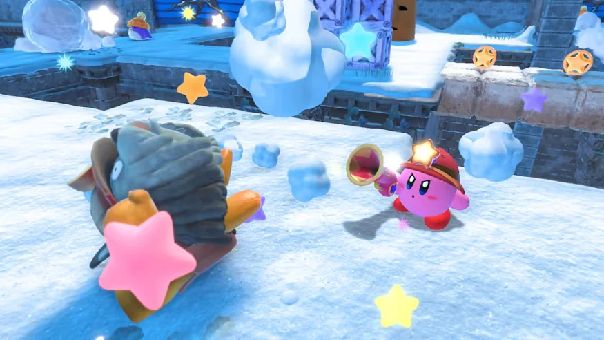 Kirby Forgotten Land Waddle Dee Town