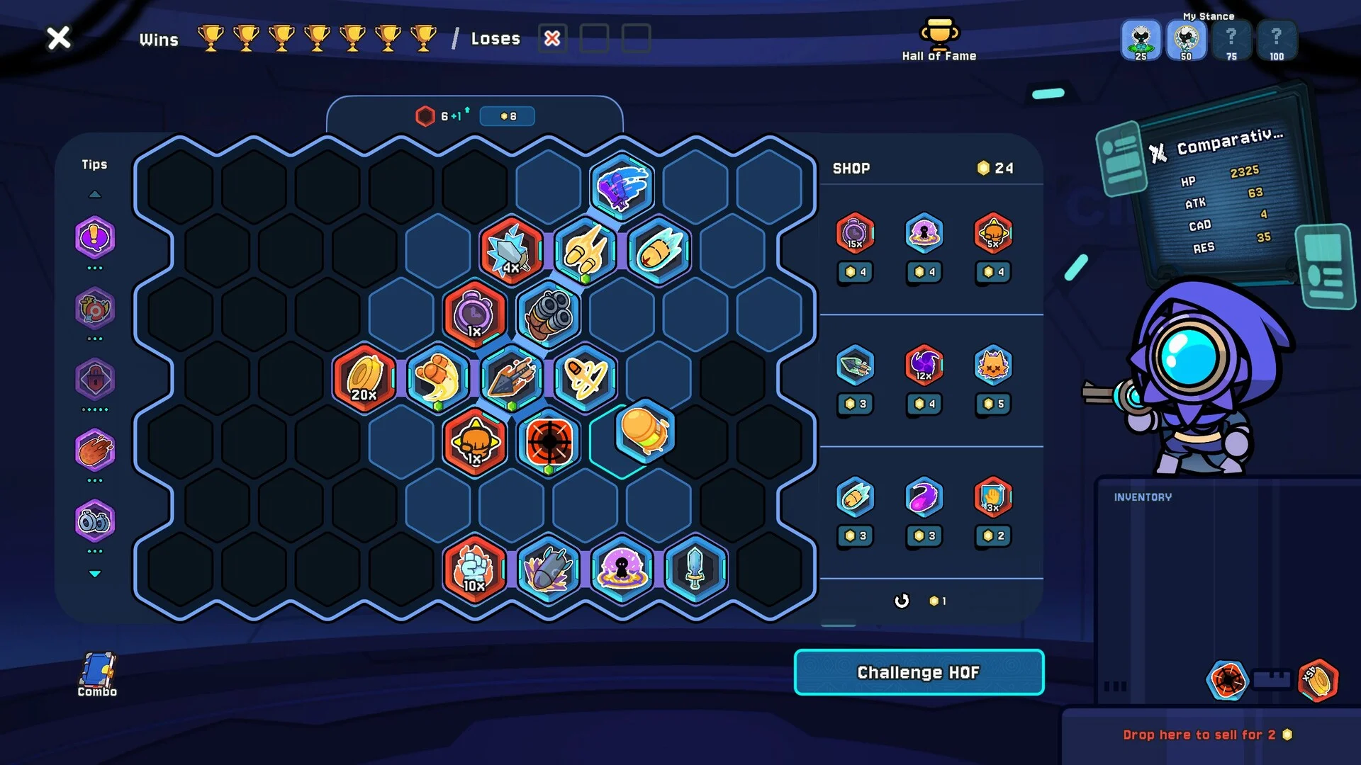 Circuit Stance Anotherindie indie RPG strategy scene