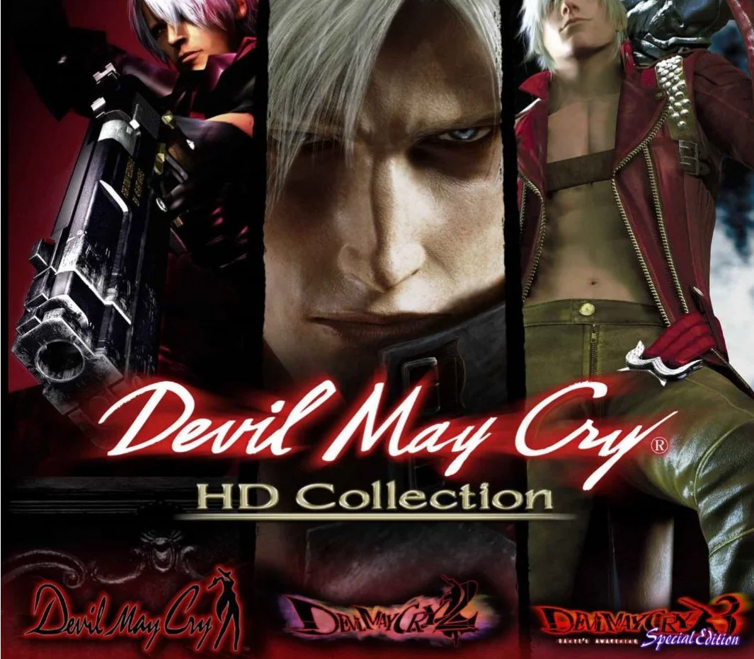 Devil May Cry HD Collection GOG cover — Dante