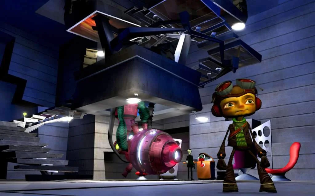 Psychonauts mind level screenshot GOG