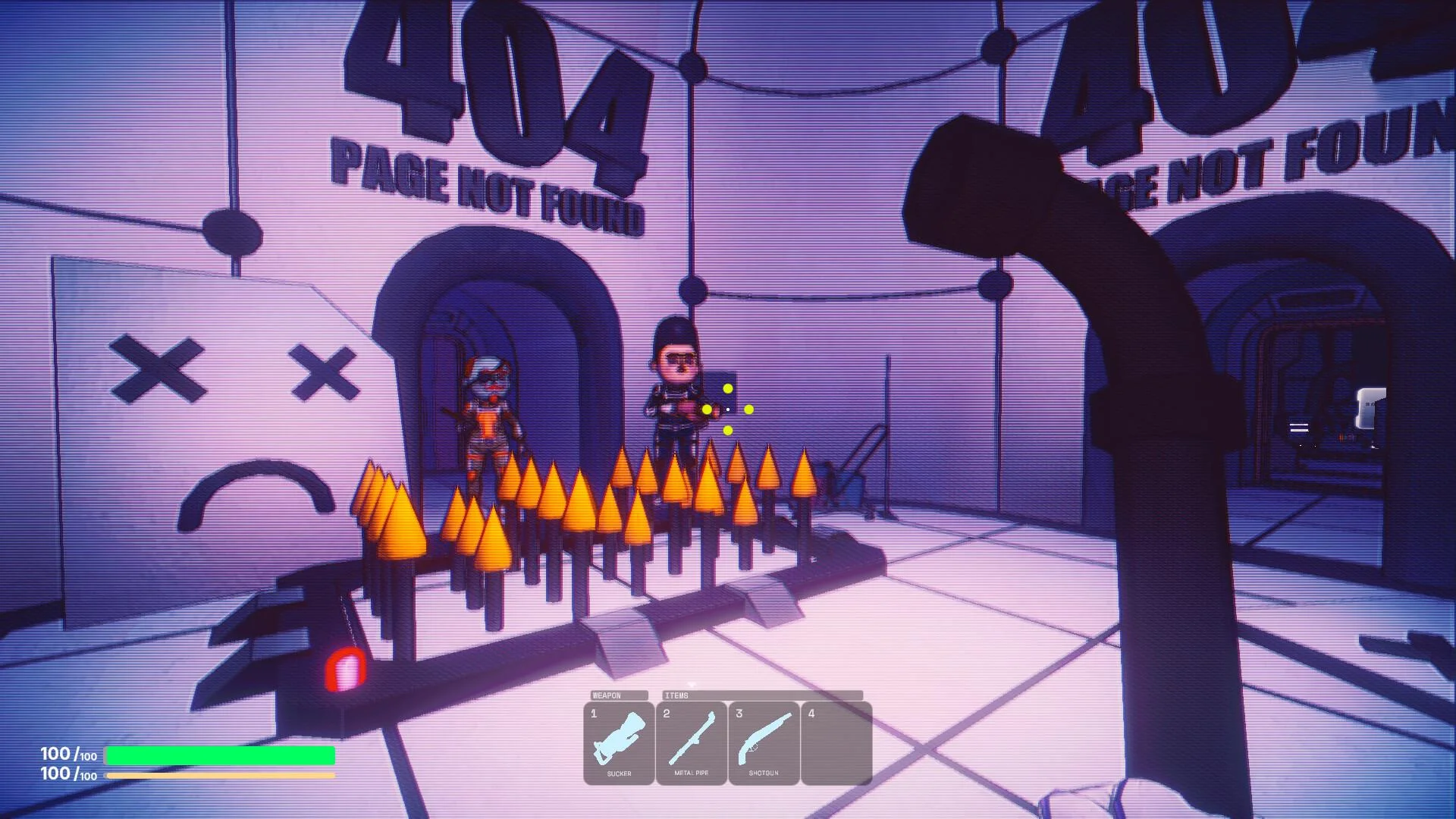 OK Boomer four-player co-op against a deep-web monster