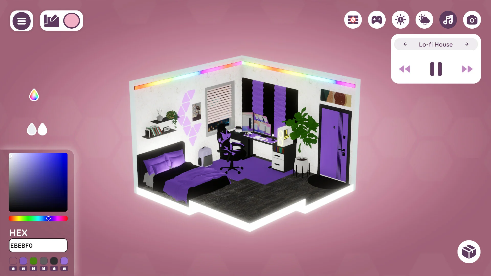 Nestify Cozy Design Steam Achievements cozy sim screenshot
