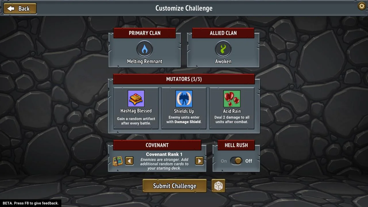 Monster clan cards in Monster Train
