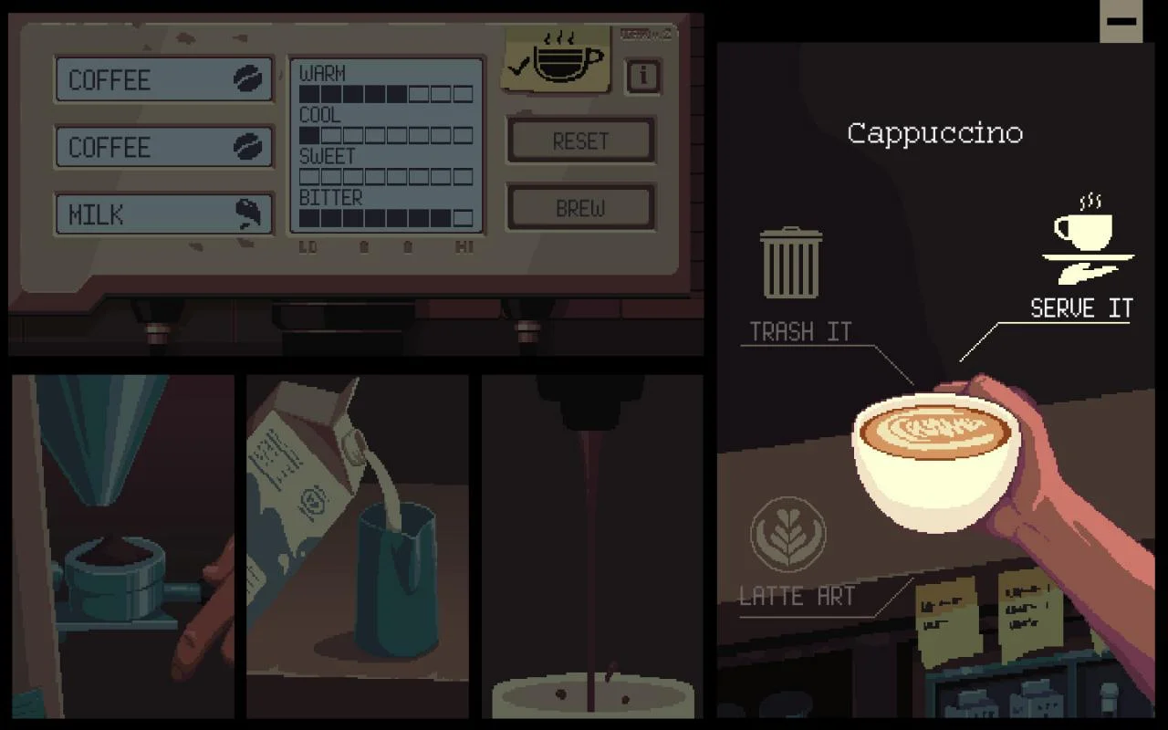 Coffee Talk Xbox gameplay screenshot
