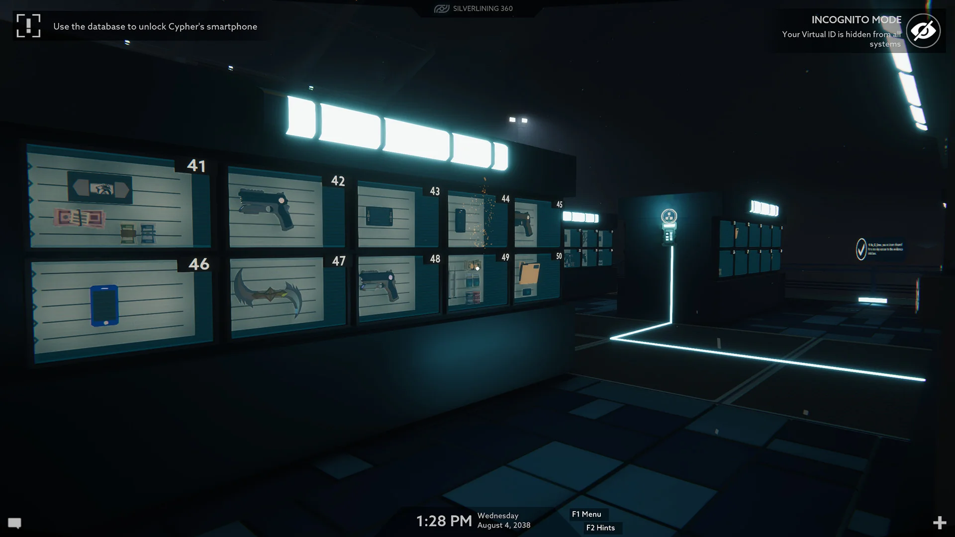 Operation: Tango Xbox US evidence locker database screenshot