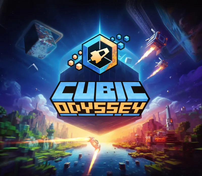 Cubic Odyssey Steam Global cover planets