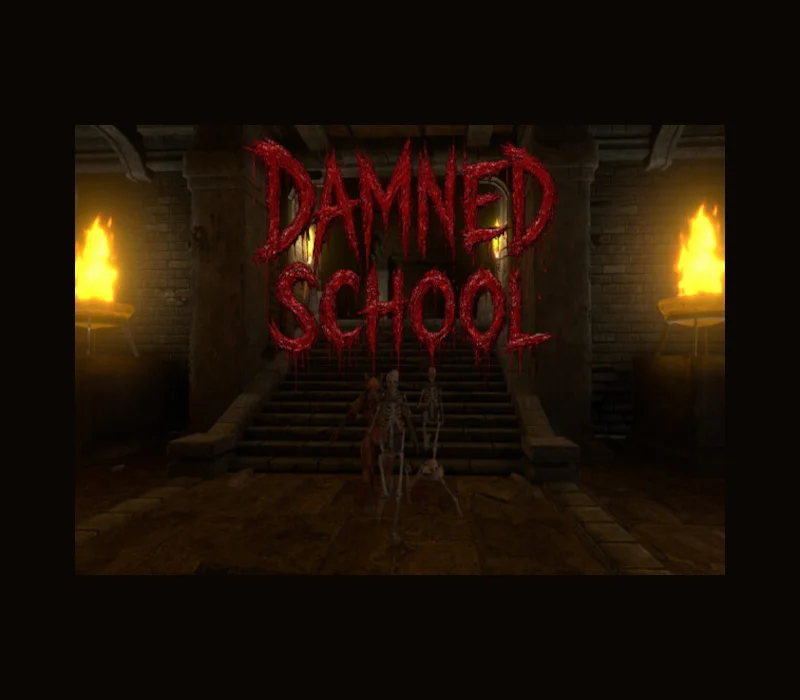 DamnedSchool cover of a cursed school in OpenXR VR