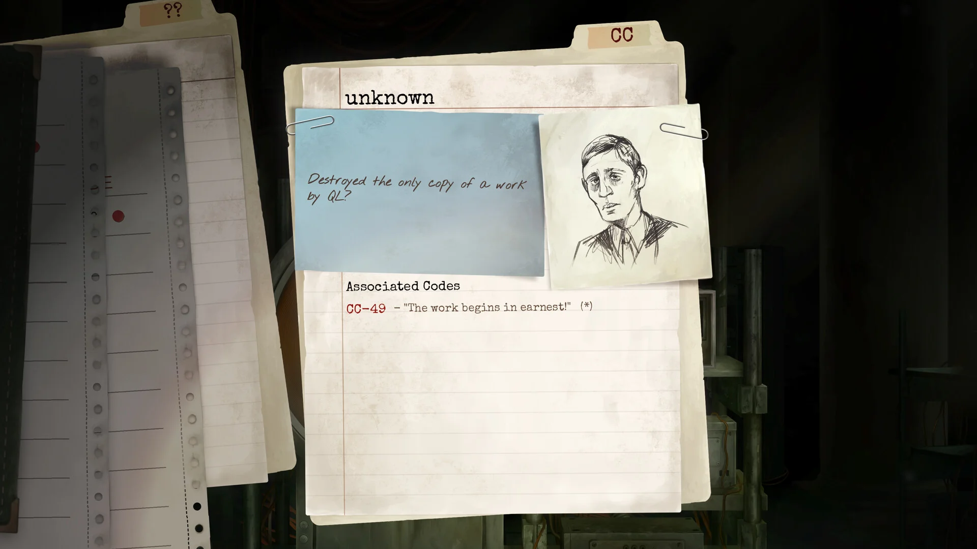 TR-49 audio drama screenshot