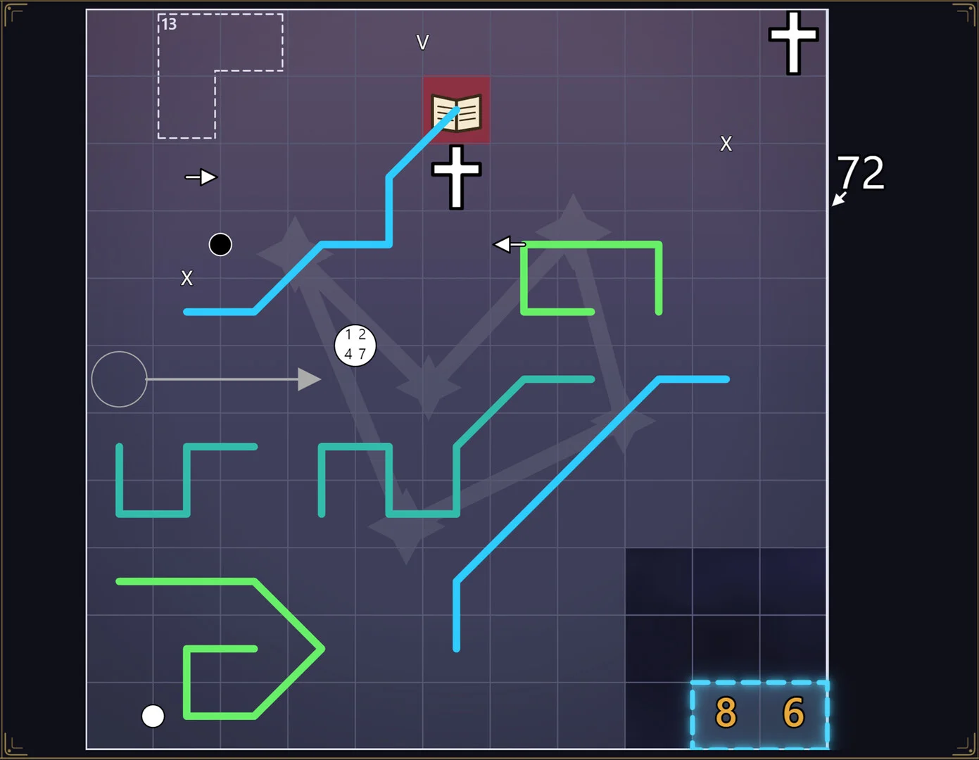 Sudoku Mansion accessibility colour theme
