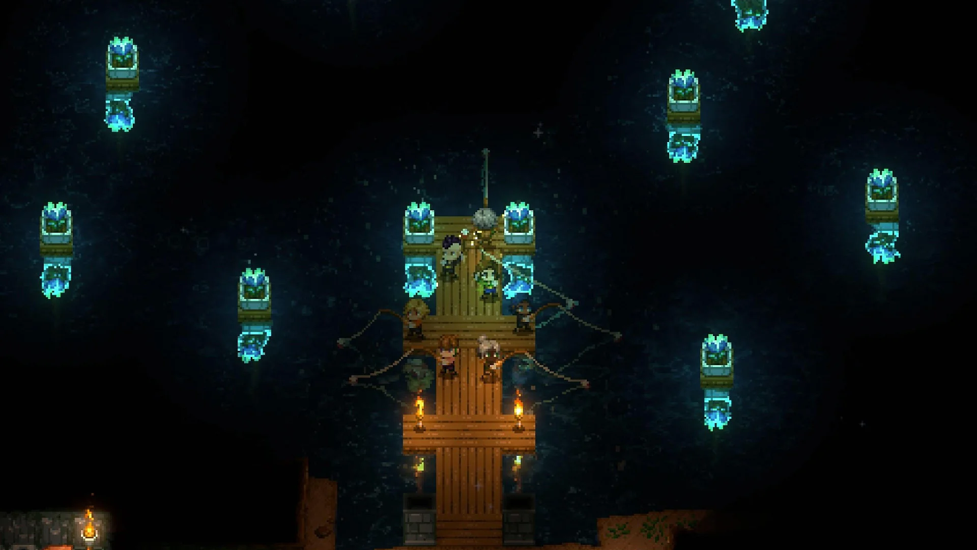 Core Keeper boss encounter