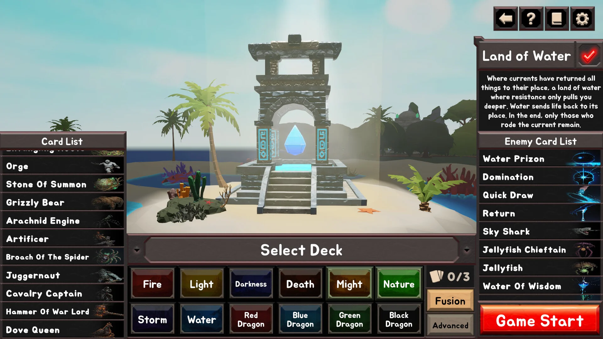 Duel of Gaia Windows Steam screenshot