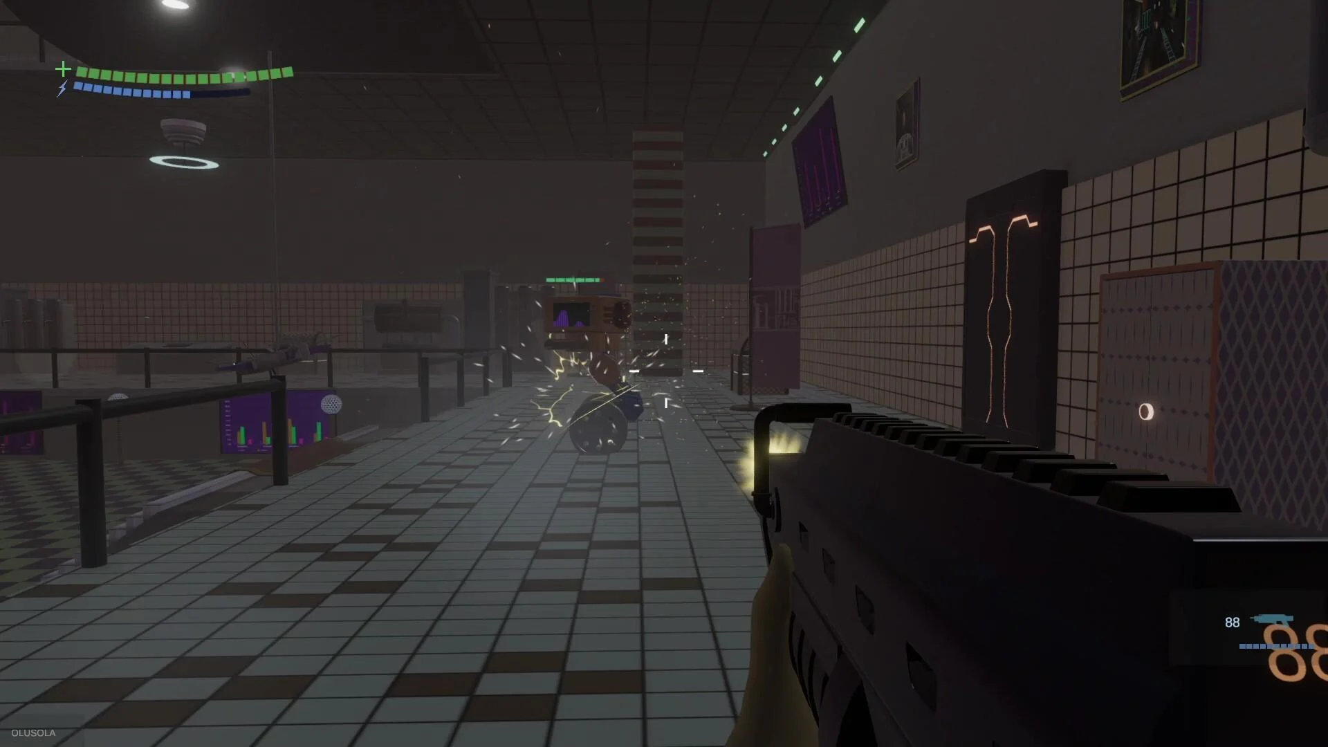 Lab 2040 weapons screenshot