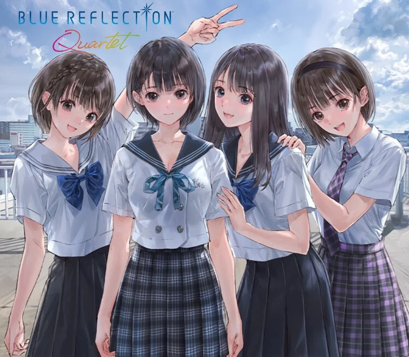 BLUE REFLECTION Quartet PlayStation key cover EU