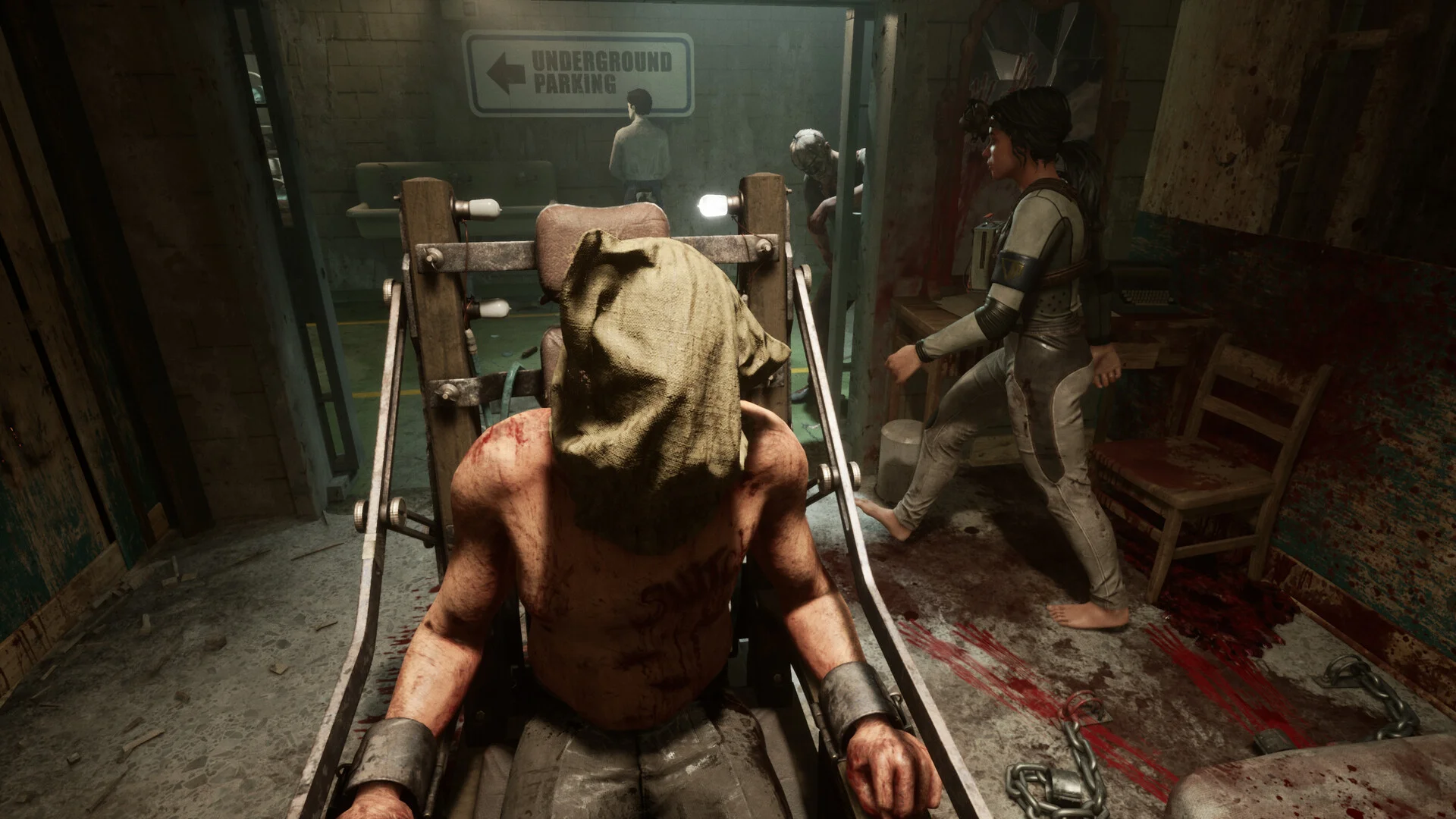 The Outlast Trials patient leaving Murkoff facility