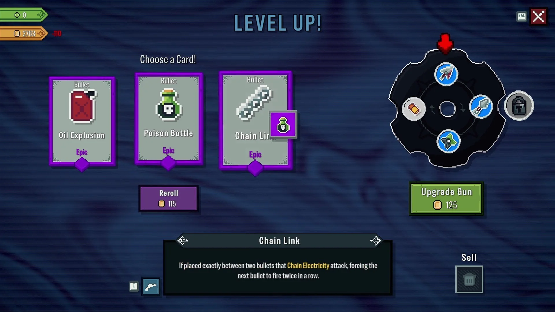 Last Bullet trinket shop synergies