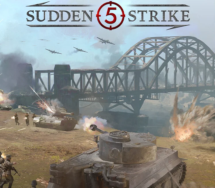 Sudden Strike 5 Xbox cover WWII tactics EU