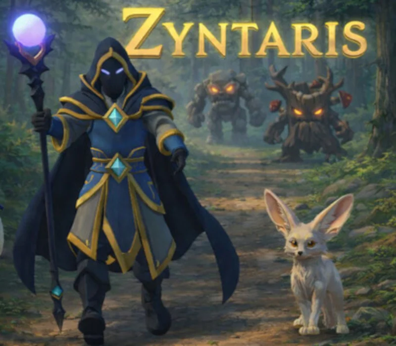 Zyntaris hero unlocking a rare weapon and magical tome