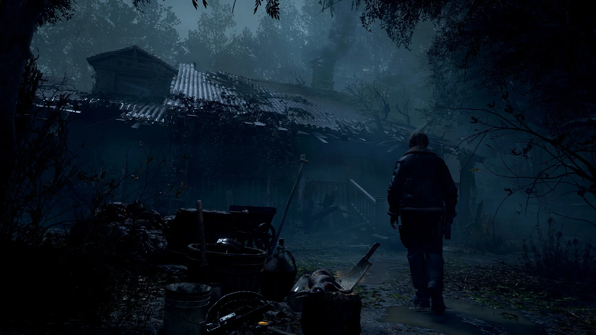 Resident Evil 4 Leon Kennedy screenshot