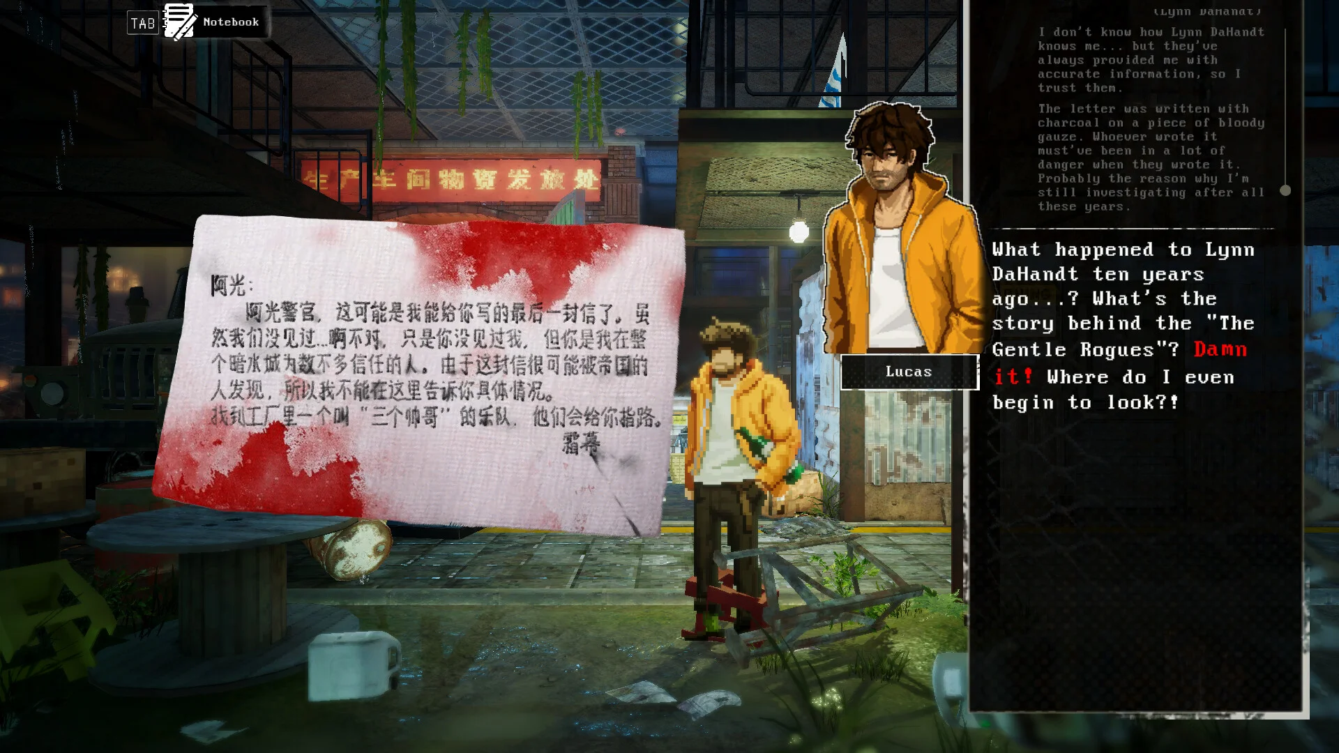 Kill The Shadow Lucas investigation Steam EU
