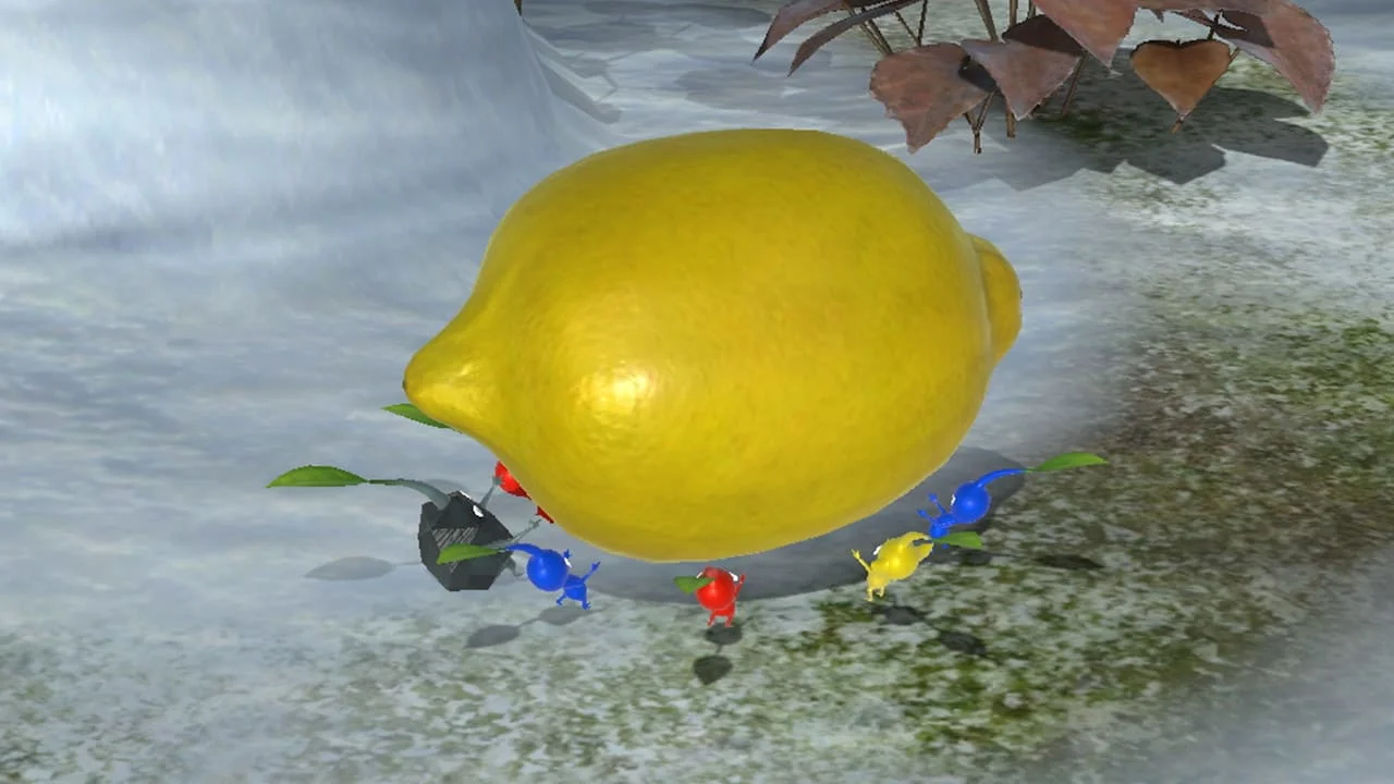 Pikmin 3 Deluxe Story Mode two on one console