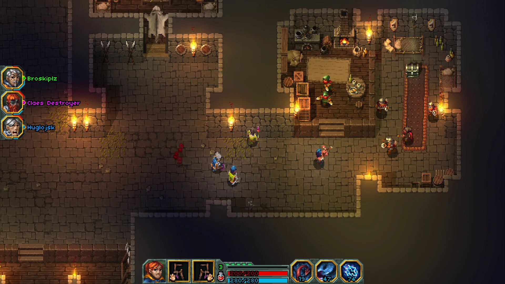 Hammerwatch II Dark Citadel combat Steam