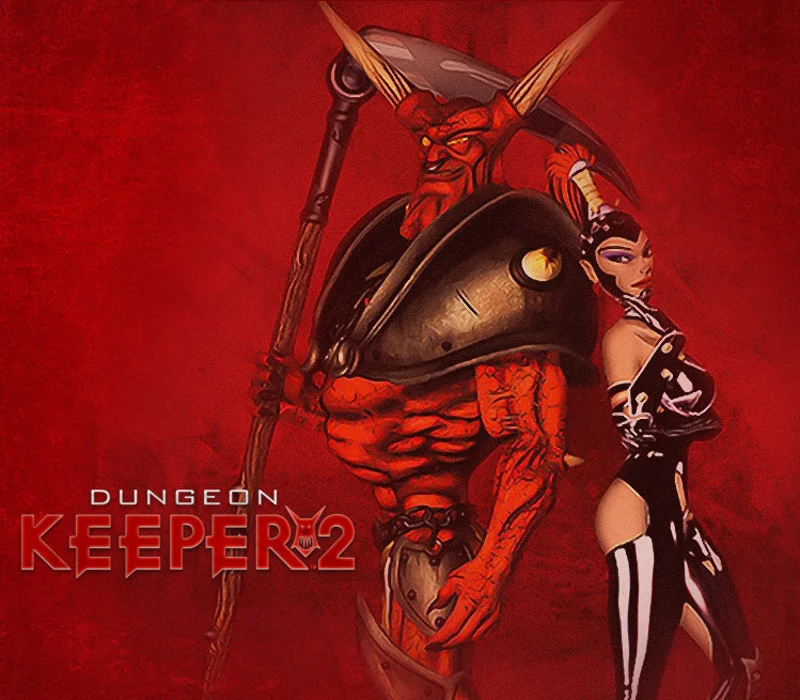 Dungeon Keeper 2 cover, Bullfrog evil dungeon heart under siege