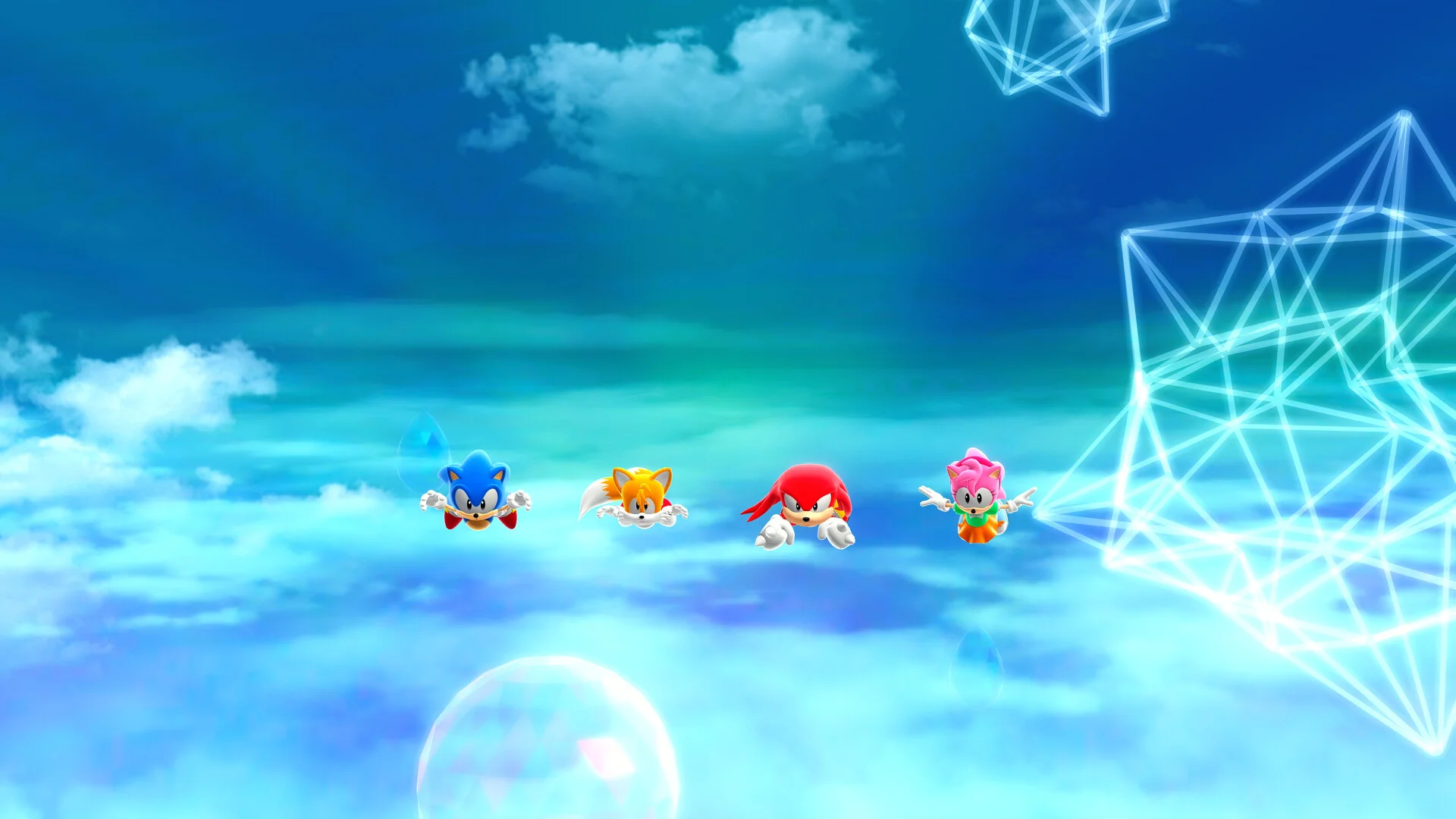 Sonic Superstars Chaos Emerald power