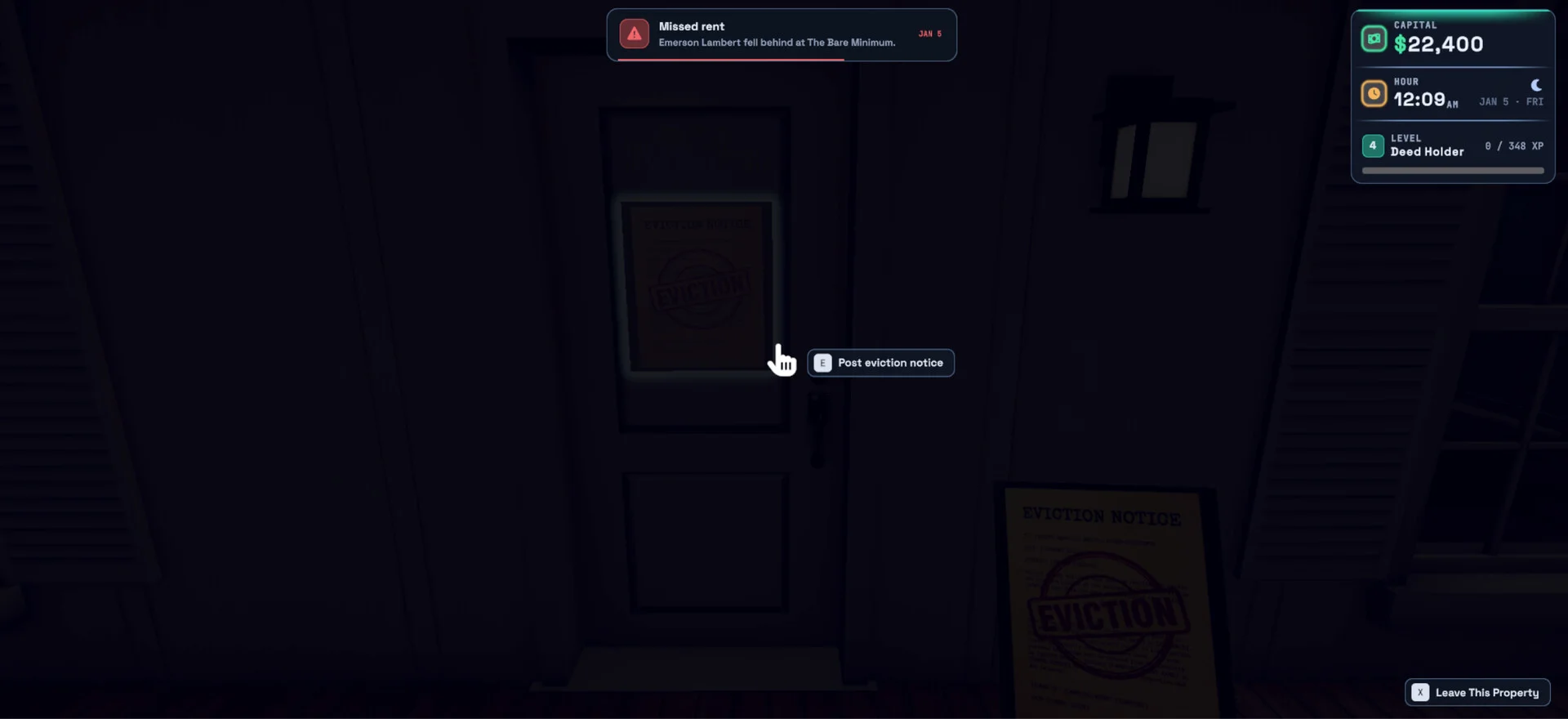 Rent Due property portfolio Steam