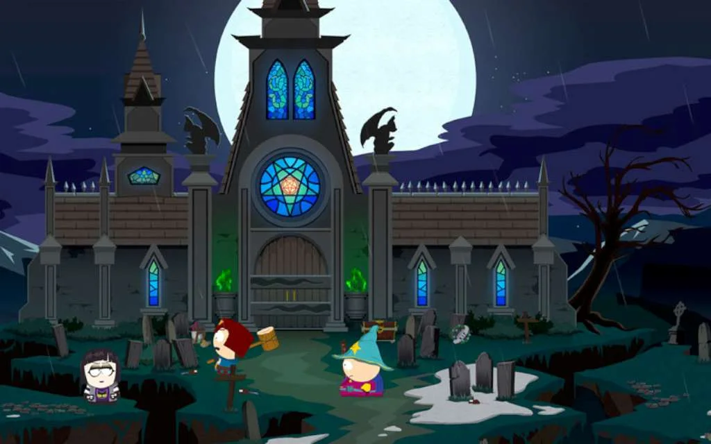 Stick of Truth playground battle with Cartman