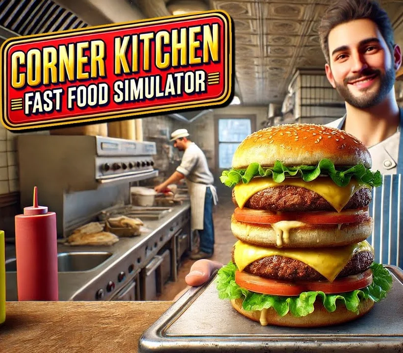 Corner Kitchen Xbox cover fast food kitchen