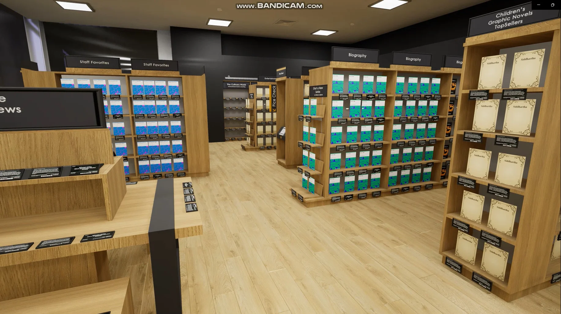BookStore Simulator secret merchandise counter