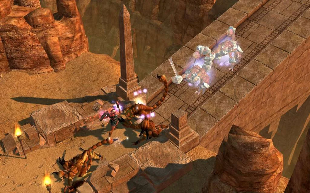 Titan Quest loot build screenshot GOG PC