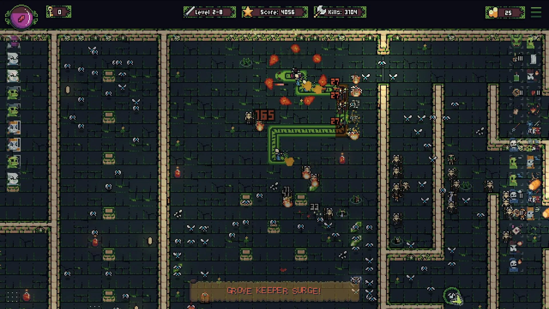 SnekromancY maze rooms and devouring