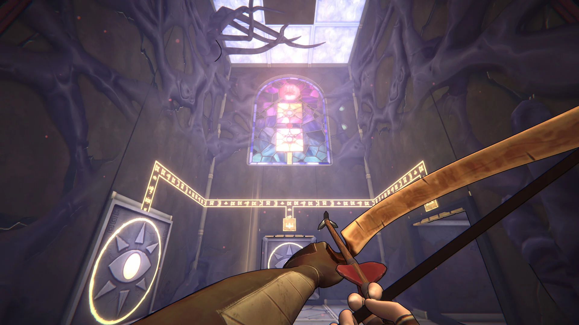 He Who Watches walking walls and ceilings puzzle