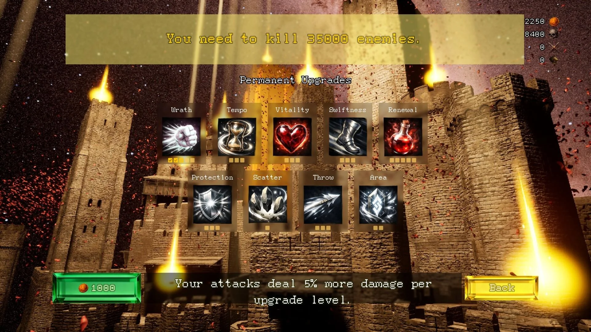 DREADMARCH infernal hordes screenshot