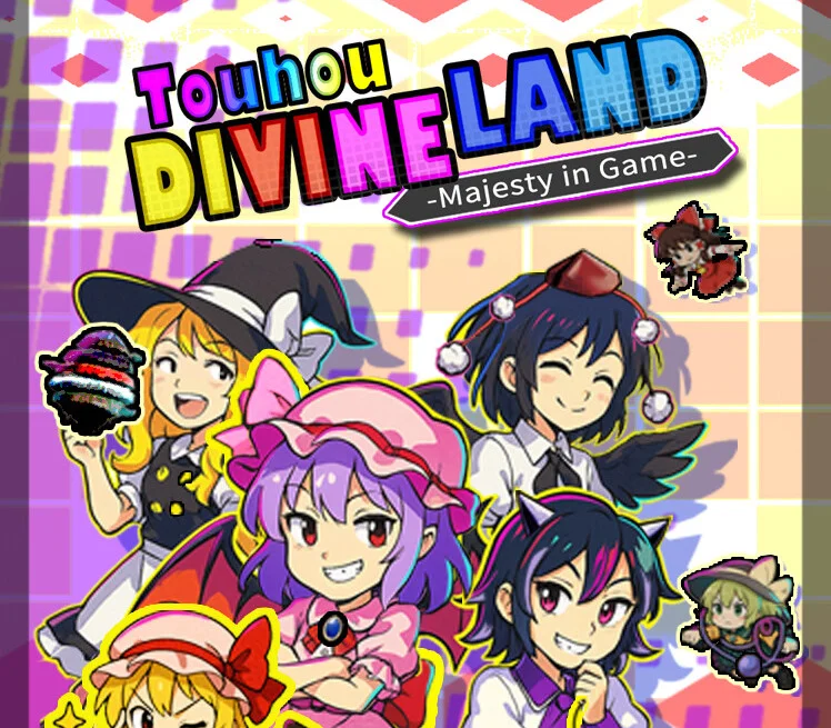 Touhou Divine Land cover of a Gensokyo SRPG map