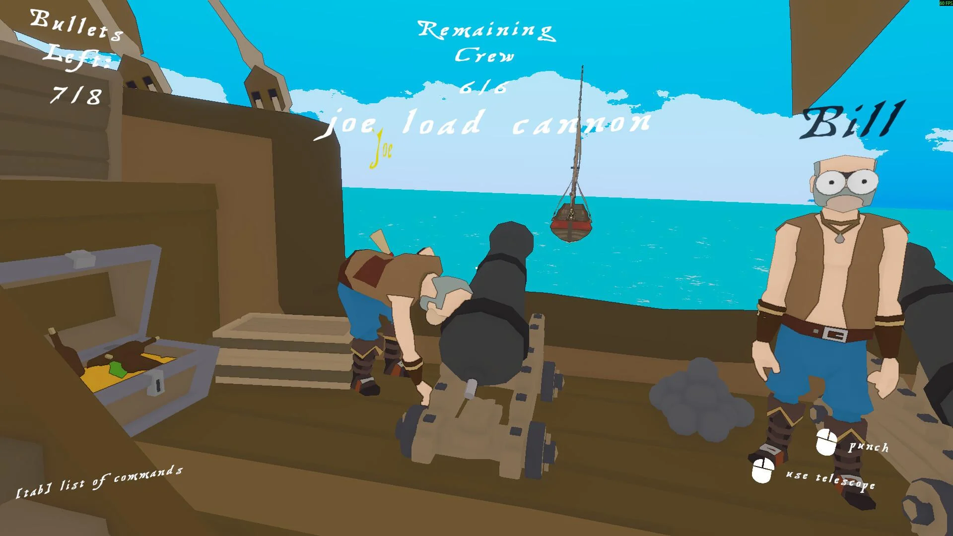 Orders Captain cannon orders