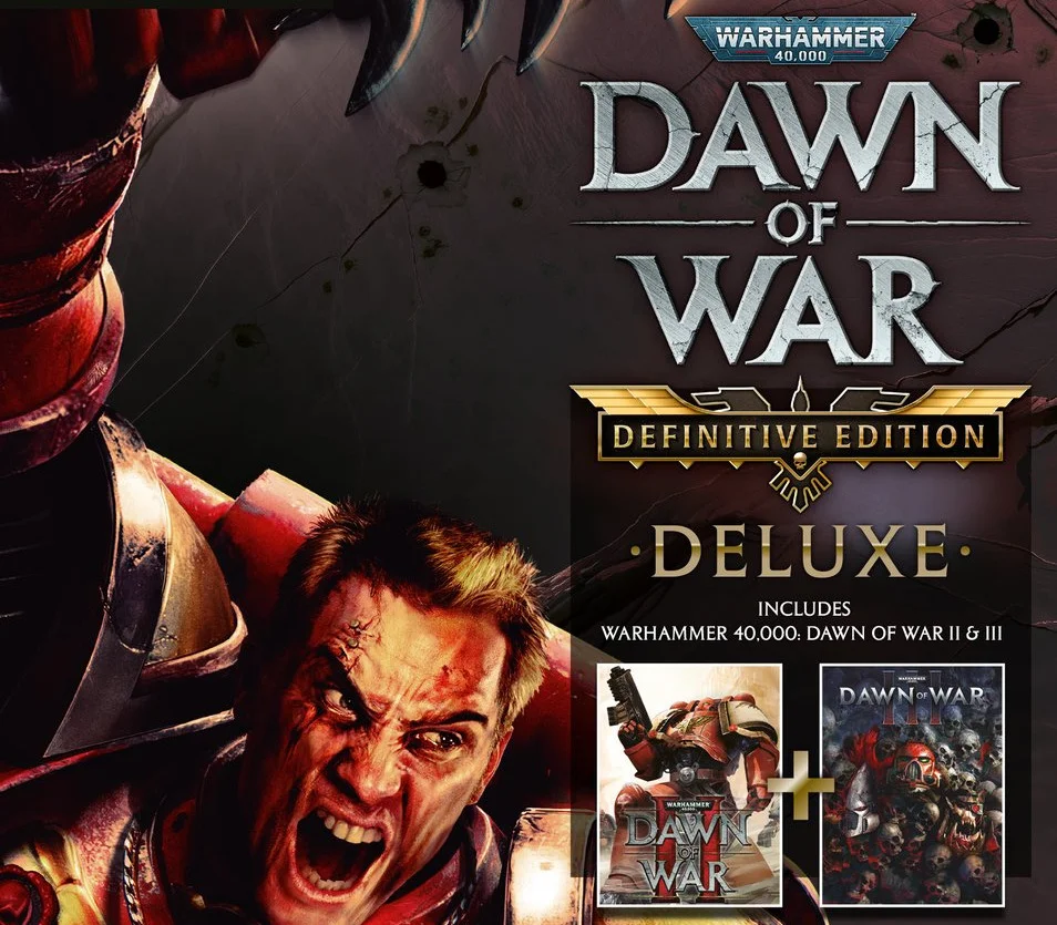 Dawn of War Definitive Edition Deluxe cover of Warhammer 40000 RTS