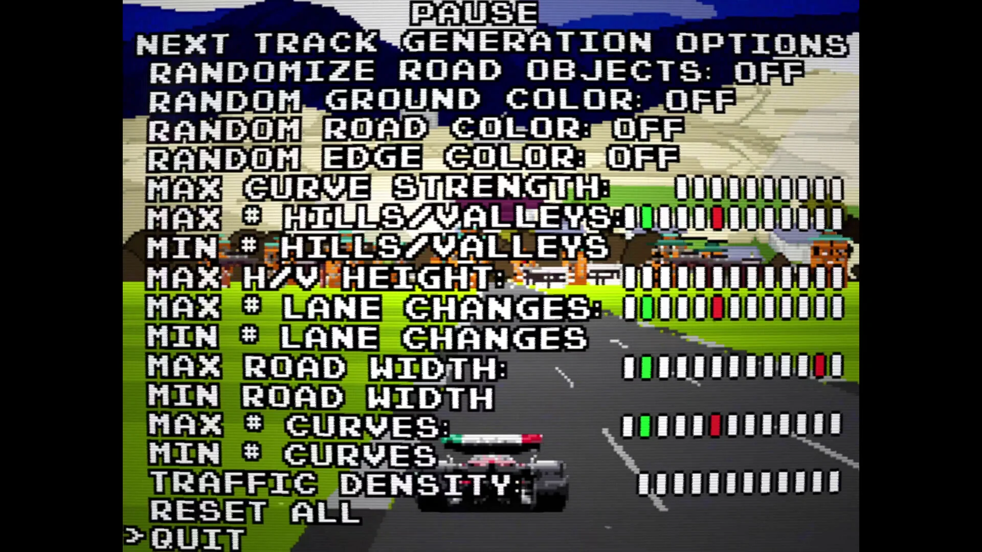 Incremental Retro Racing seventy-plus vehicles