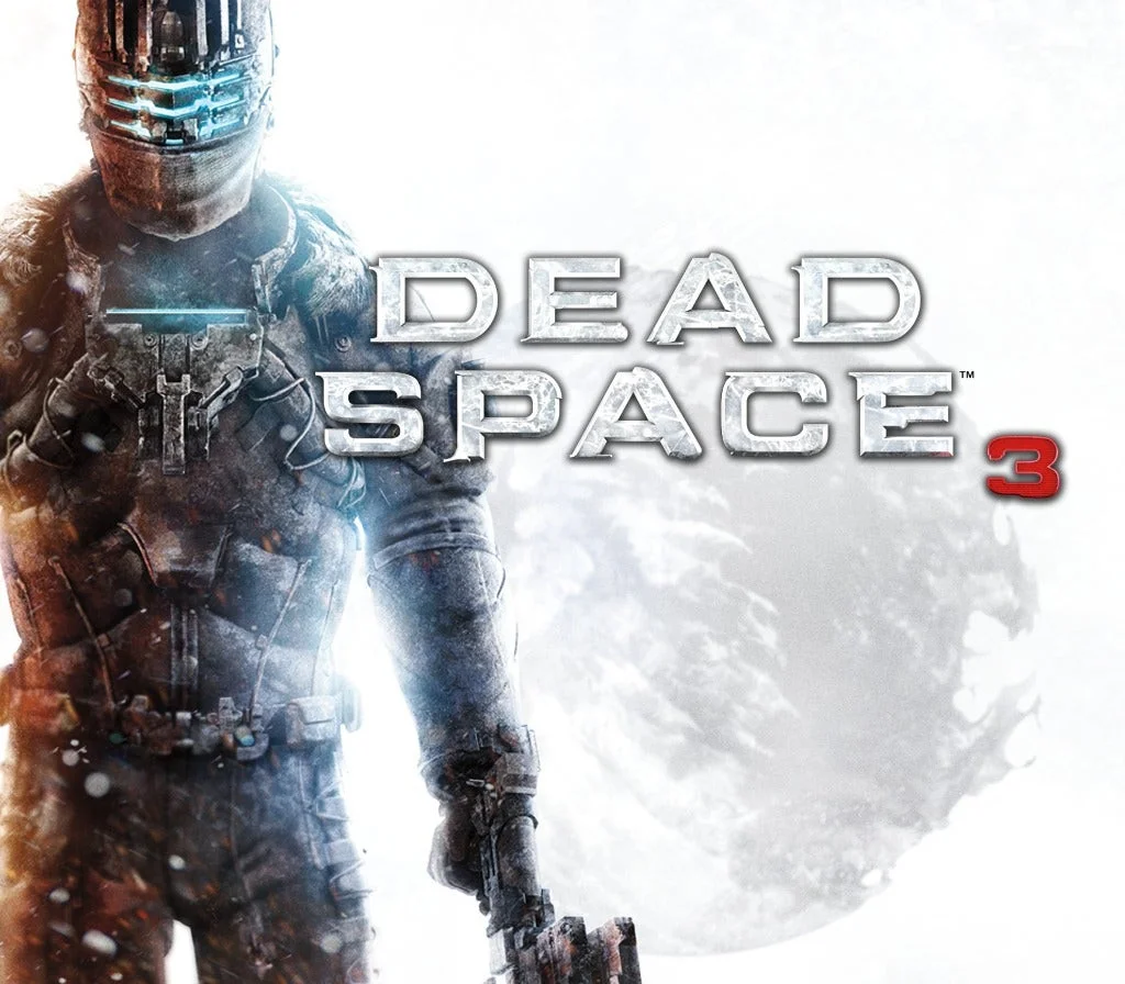 Dead Space 3 cover, Isaac Clarke on Tau Volantis ice