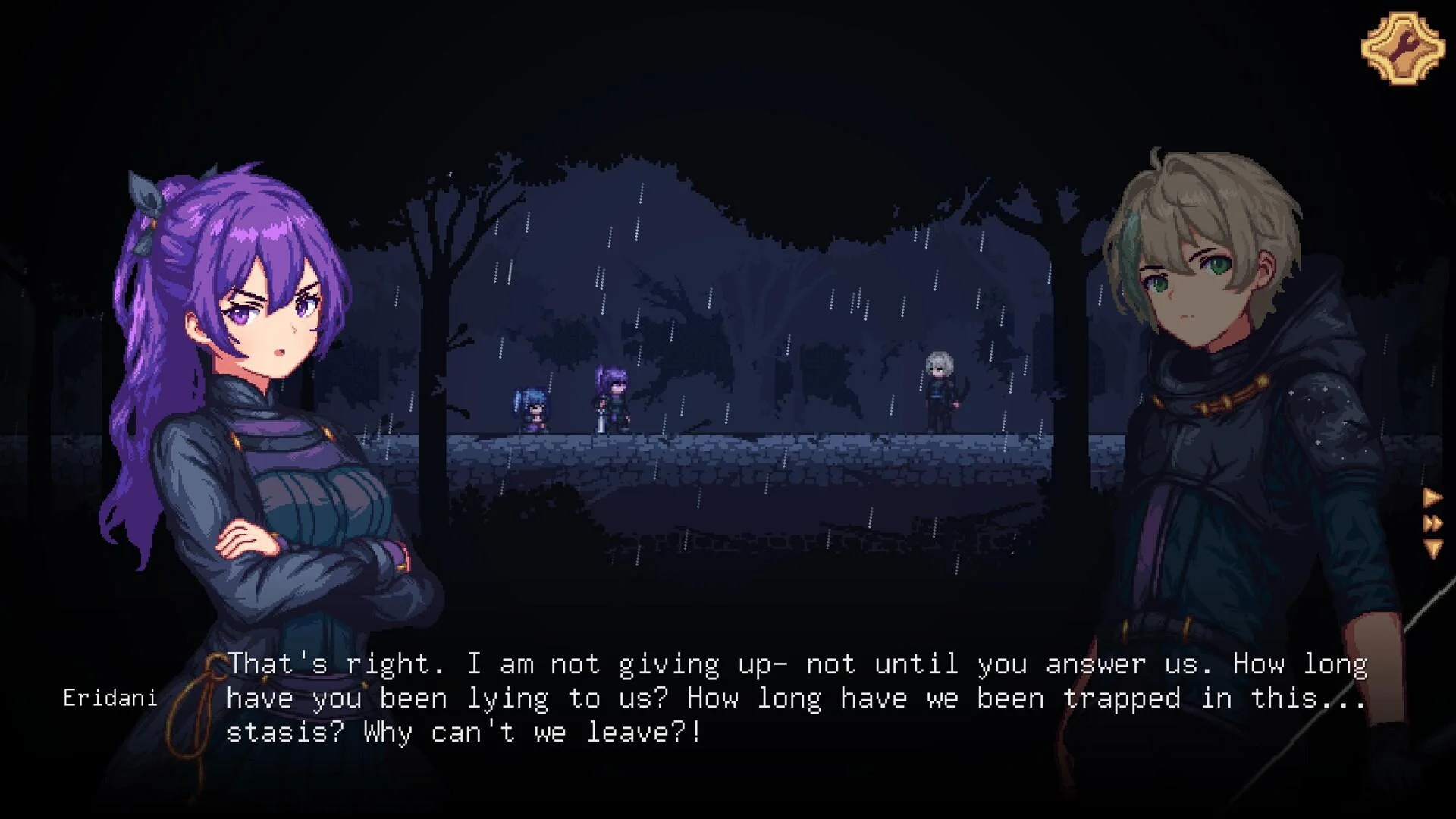 Second Stellar two-character swap screenshot